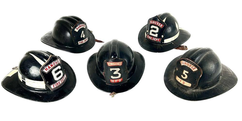 FIVE GENTES FIRE HELMETS