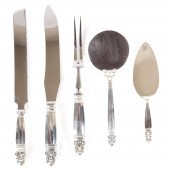 FIVE GEORG JENSEN ACORN PATTER