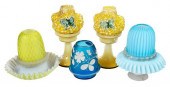 FIVE GLASS FAIRY LAMPScomprisi