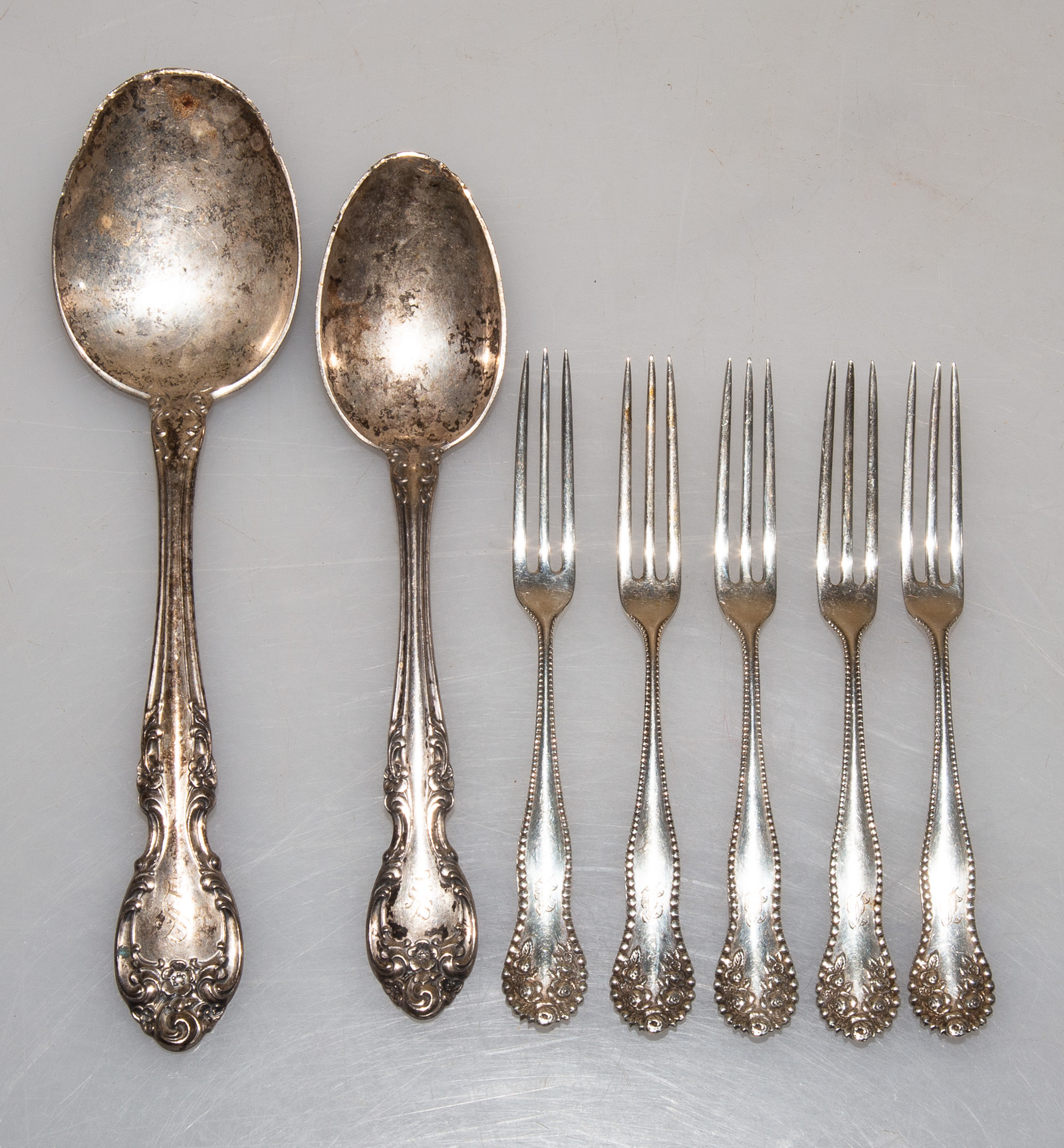 FIVE GORHAM STERLING "LANCASTER"