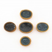 FIVE GRAND TOUR INTAGLIO PLAST