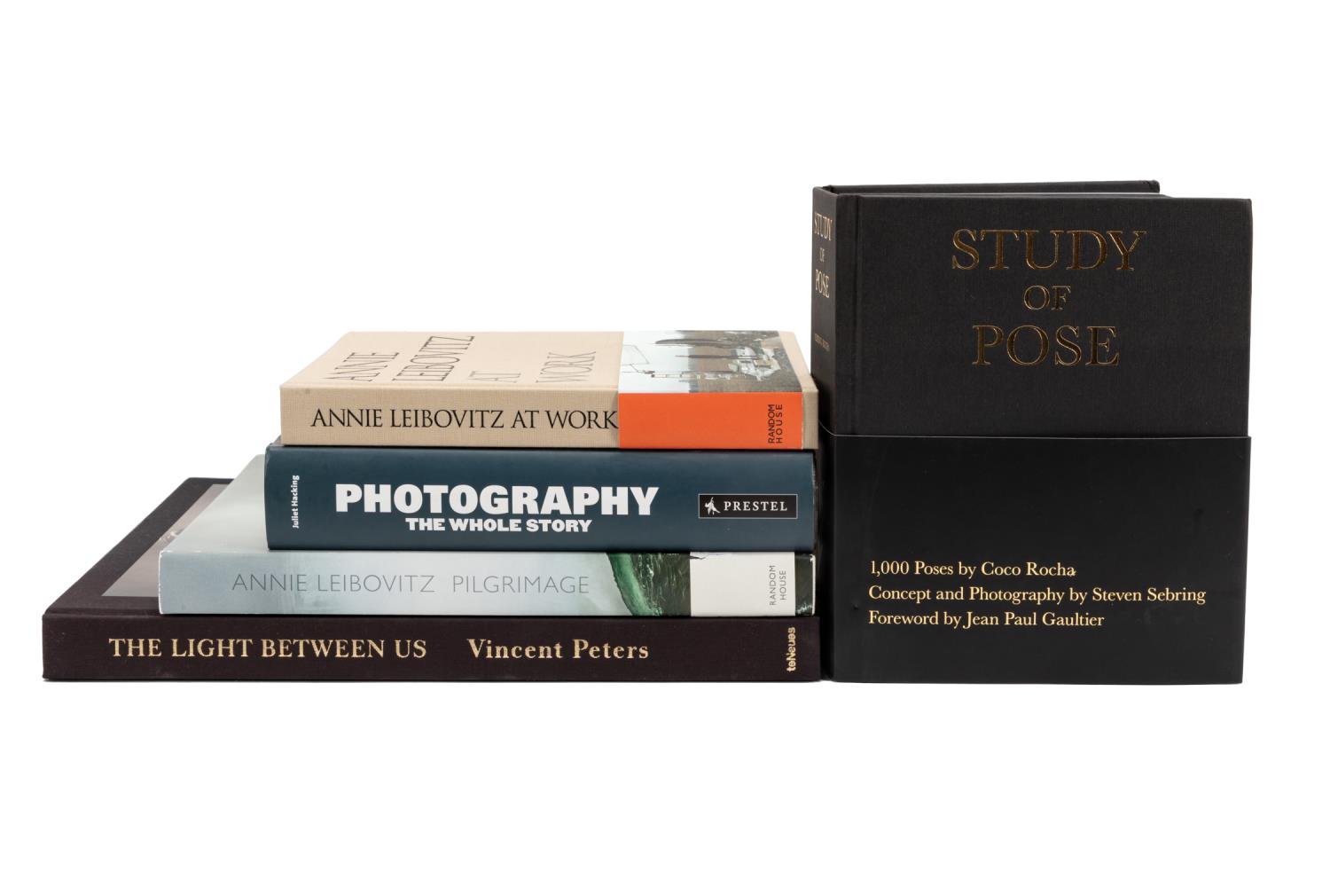 FIVE HARDCOVER BOOKS ON ART