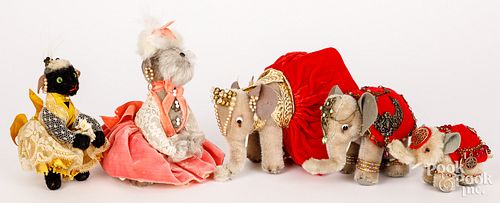 FIVE HELEN RATKAI COUTURIERE STEIFF