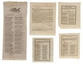 Five Henkel German broadsides,