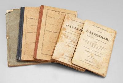Five Henkel imprints, all paper