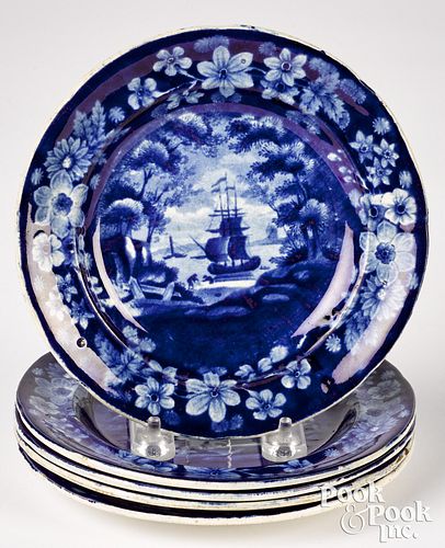 FIVE HISTORICAL BLUE