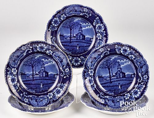 FIVE HISTORICAL BLUE