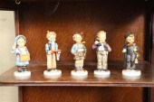 FIVE HUMMEL FIGURES. ''Brother