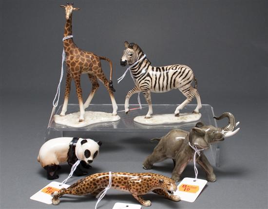 Five Hutschenreuther porcelain
