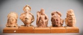 FIVE INDIAN PINK-BUFF SANDSTON
