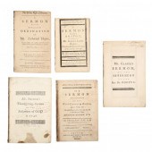 FIVE INDIVIDUALLY BOUND 18TH C