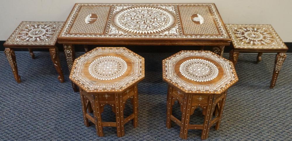FIVE INDO-PERSIAN INLAID