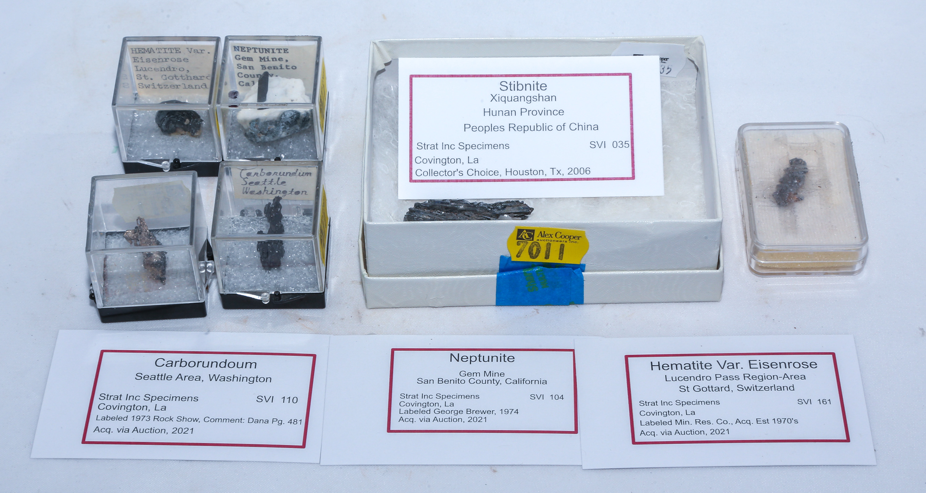 FIVE INTERESTING MINERAL