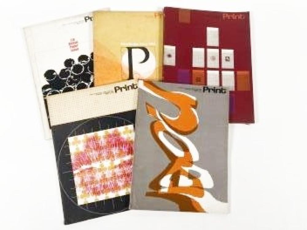 FIVE ISSUES OF PRINT MAGAZINE,