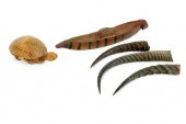 FIVE ITEMS.  Angola  1850-1907