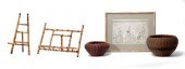 FIVE ITEMS.  Asian  20th centu
