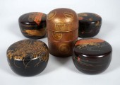 FIVE JAPANESE LACQUER COSMETIC