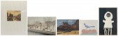 FIVE JAPANESE WOODBLOCK PRINTS