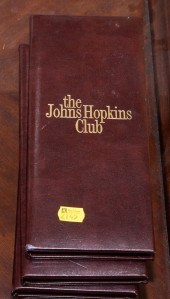 FIVE JOHNS HOPKINS CLUB WINE M