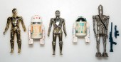 FIVE KENNER STAR WARS DROIDS I