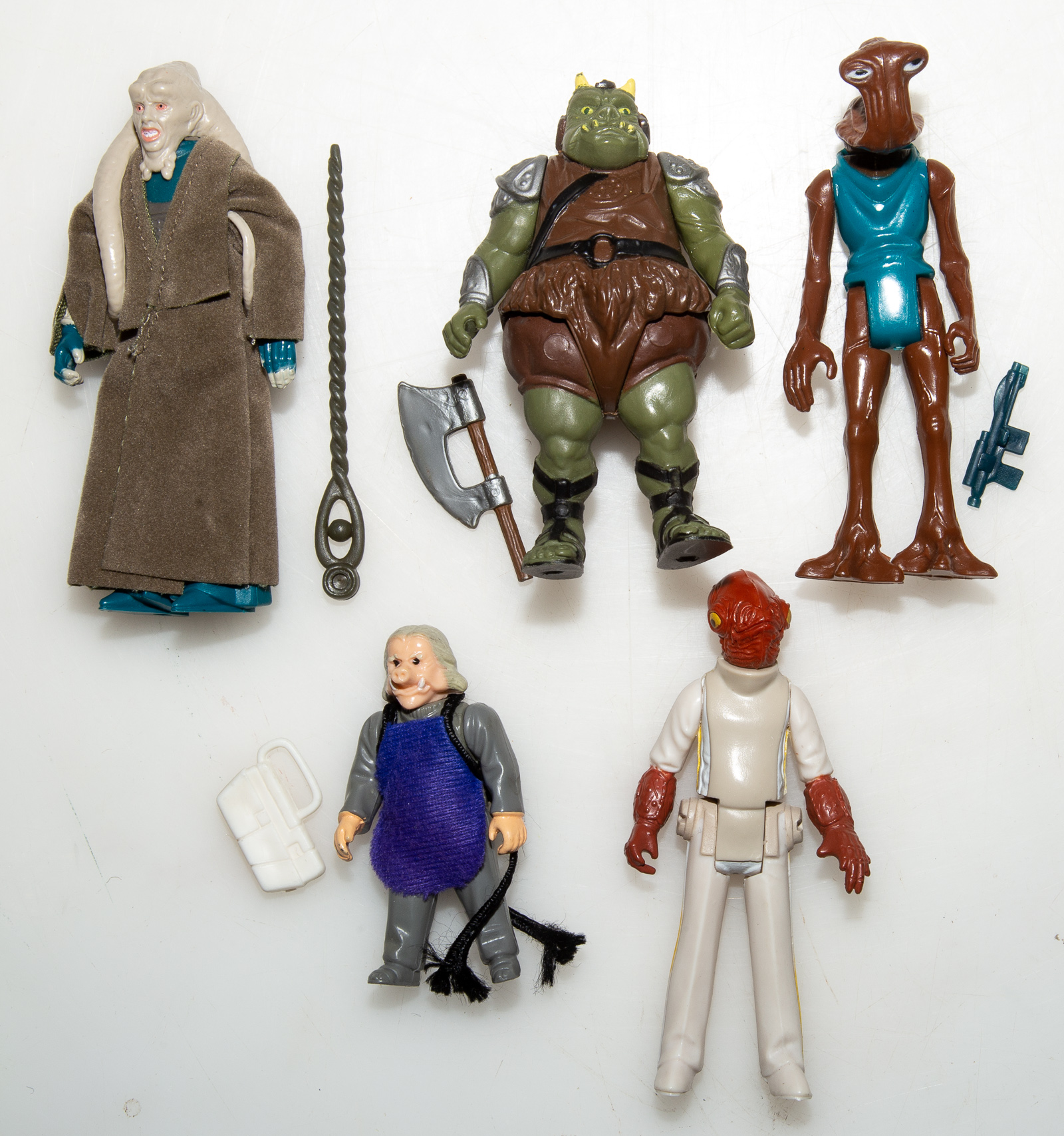 FIVE KENNER STAR WARS FIGURES