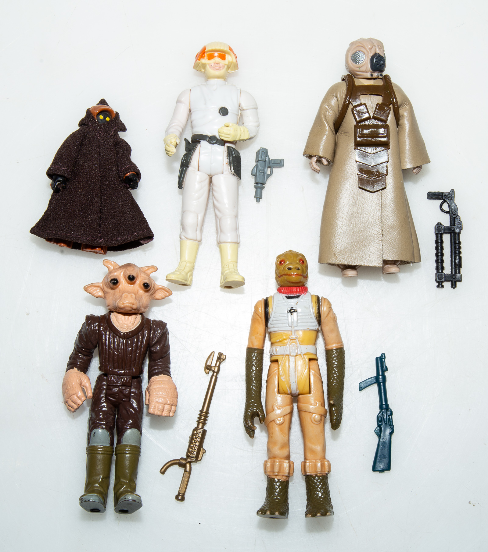 FIVE KENNER STAR WARS FIGURES