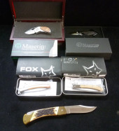 FIVE KNIVES, TWO MASERIN, TWO