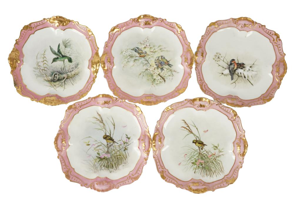 FIVE LANTERNIER LIMOGES