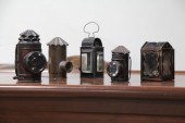 FIVE LANTERNS.  American  late