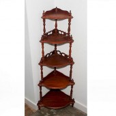 FIVE LEVEL TRIANGLE WOOD CORNE