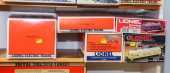 FIVE LIONEL "O" GAUGE RAIL CAR