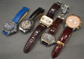 FIVE LOUIS BOLLE WRISTWATCHESF
