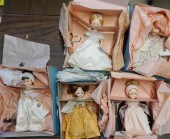 FIVE MADAME ALEXANDER DOLLS (I