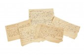 FIVE MANUSCRIPT MISSISSIPPI SL