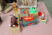 FIVE MECHANICAL TOYS. ''Mechan
