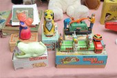 FIVE MECHANICAL TOYS. ''Mechan