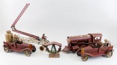 FIVE METAL TOYS FIRST HALF OF