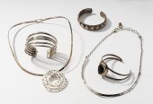 FIVE MEXICAN STERLING SILVER A