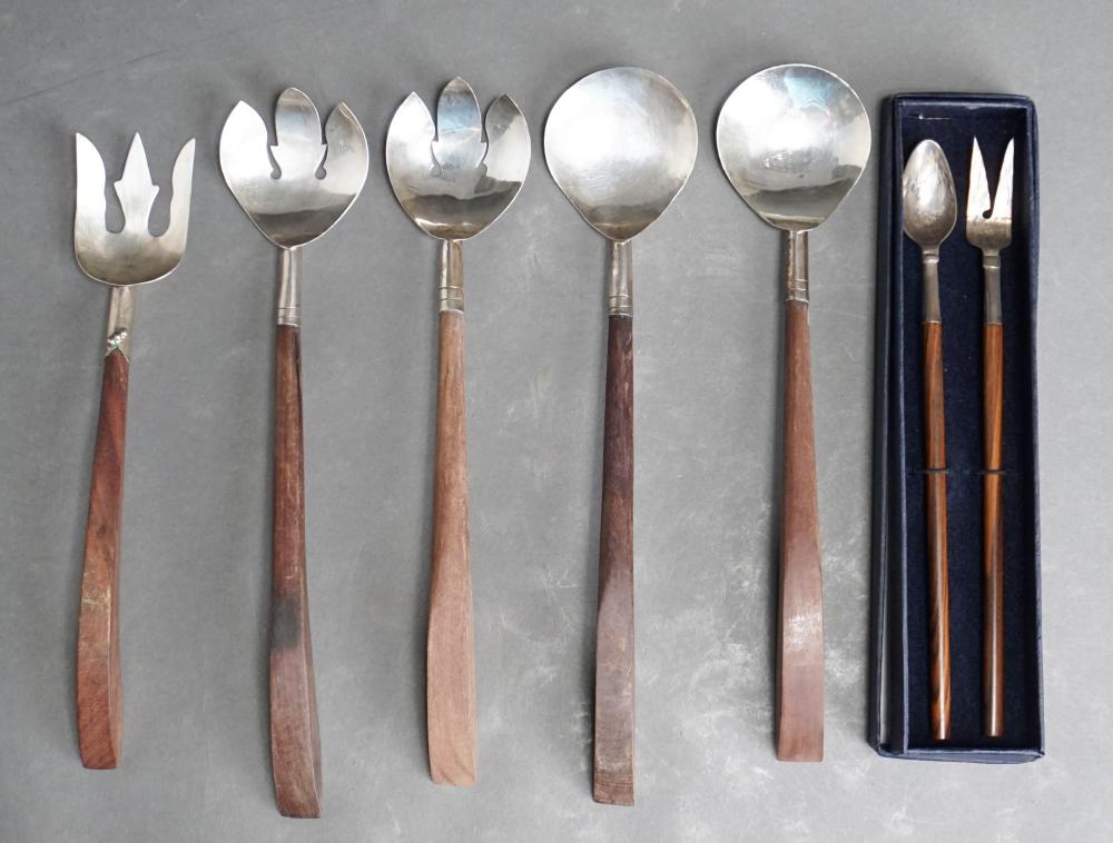 FIVE MEXICAN STERLING SILVER