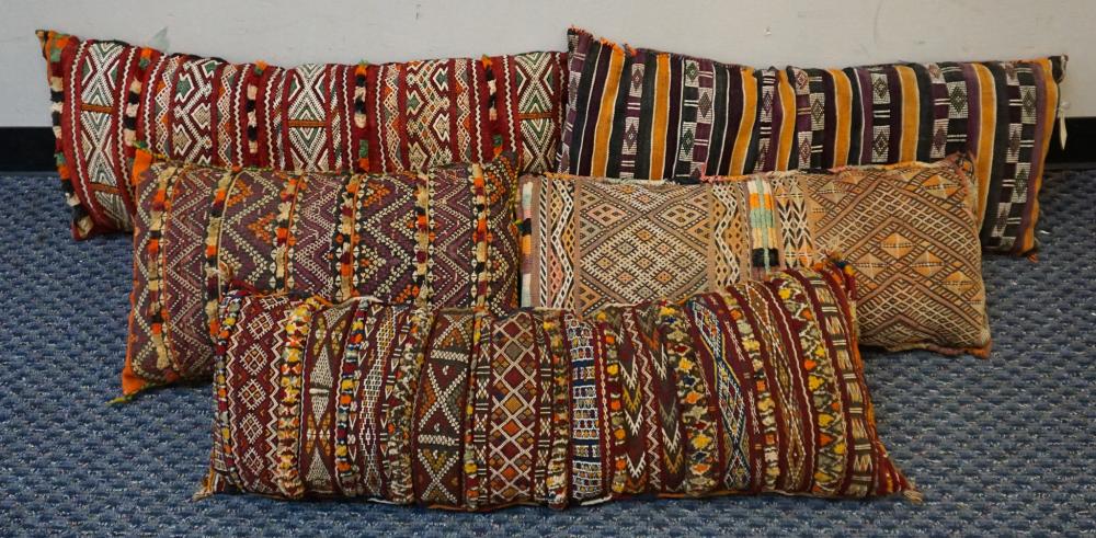 FIVE MIDDLE EASTERN FLATSTITCH