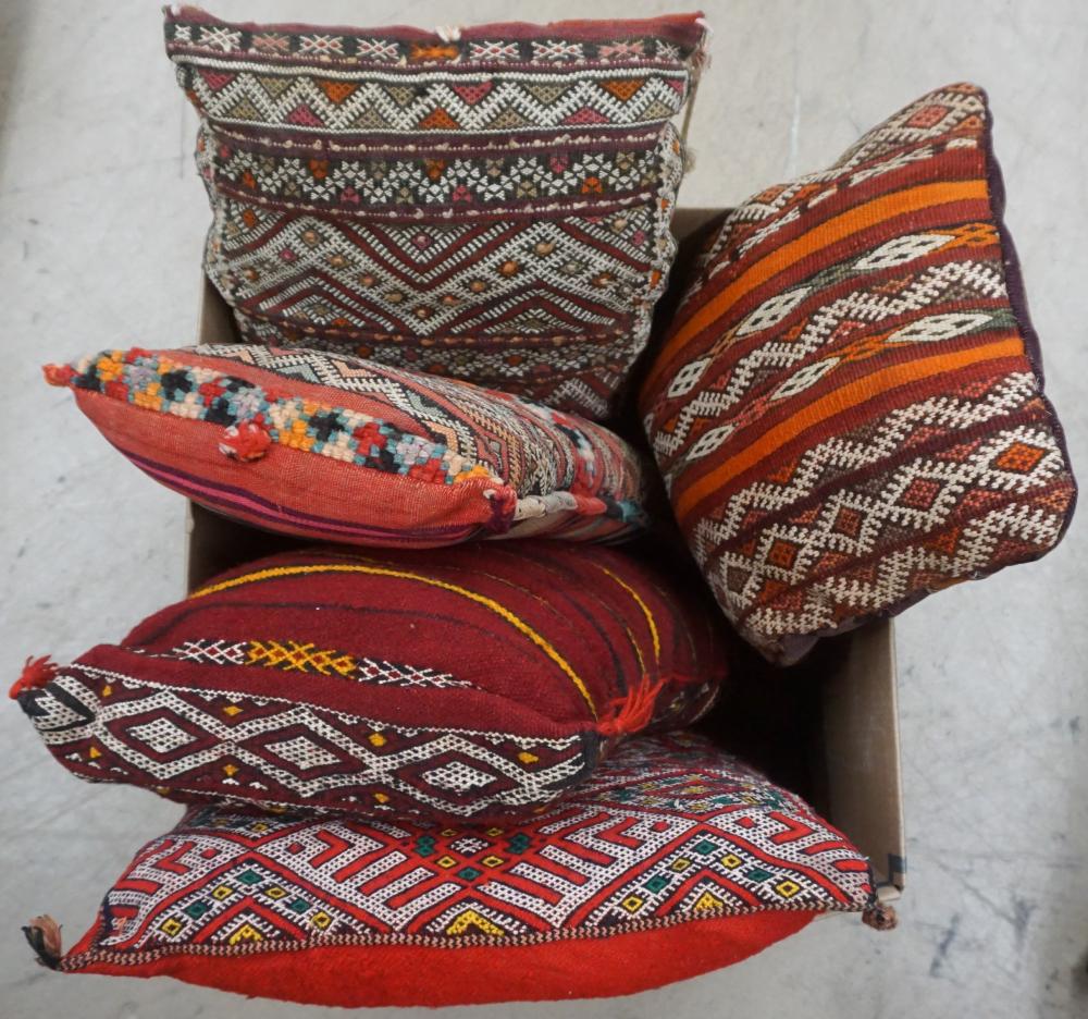 FIVE MIDDLE EASTERN FLATSTITCH