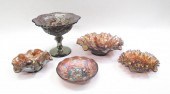 FIVE MILLERSBURG AMETHYST CARN