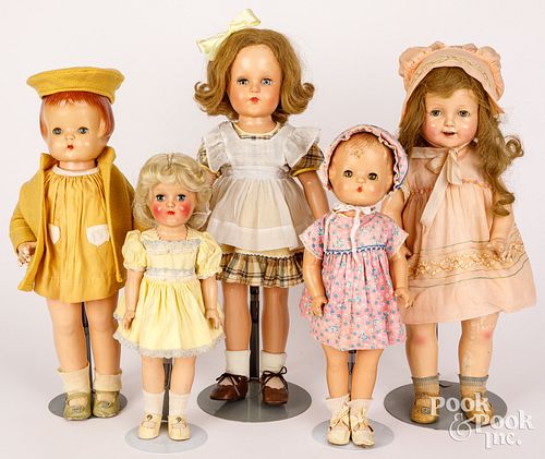 FIVE MISCELLANEOUS DOLLSFive
