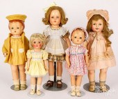 FIVE MISCELLANEOUS DOLLSFive m