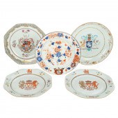 FIVE MIXED ENGLISH & DUTCH ARM