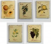 FIVE MIXED MEDIAS BY SAVAGE DE