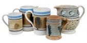 FIVE MOCHA WARE OBJECTSBritish