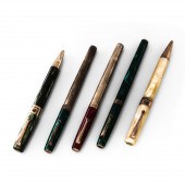 FIVE MONTEGRAPPA PENS Three, "