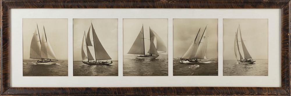 FIVE MORRIS ROSENFELD PHOTOGRAPHS