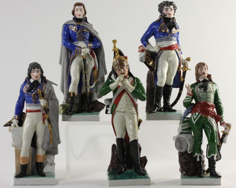 Five Napoleonic Officer
